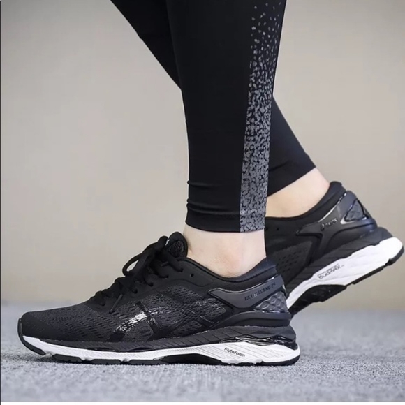asics gel kayano 24 all black